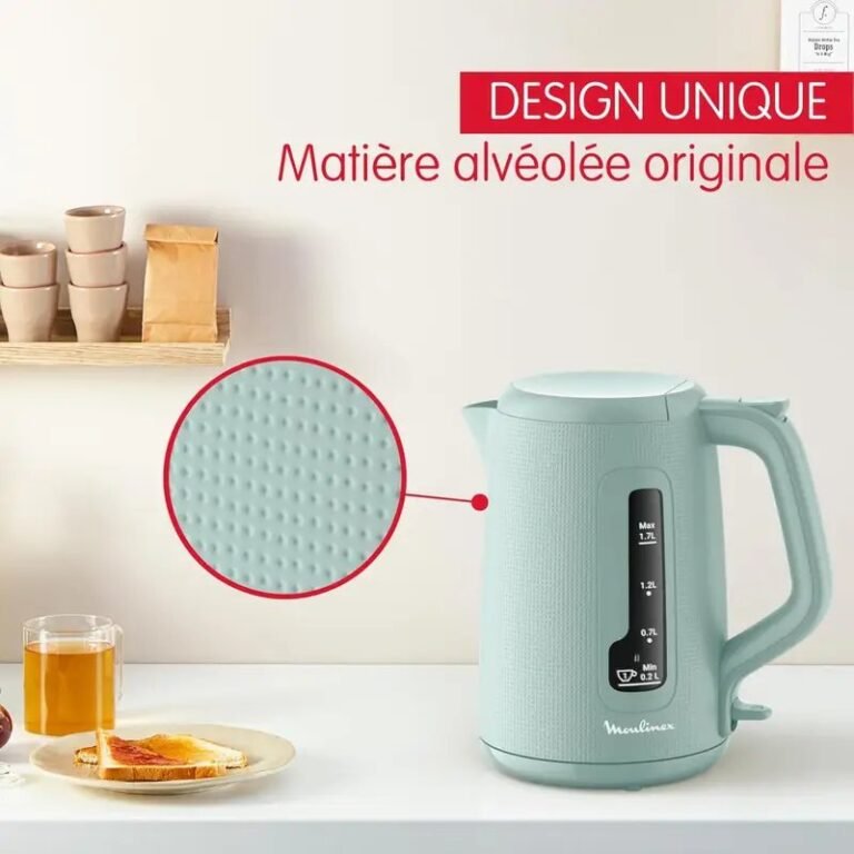 Bouilloire MOULINEX Morning 1.7L -Eucalyptus BY2M1310 – Image 6