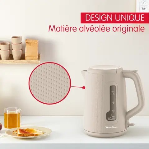 Bouilloire MOULINEX Morning 1.7 L- 2400 W -BY2M0B10 – Image 4