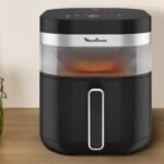 Friteuse Sans Huile Infrarouge 7L Avec 8 Modes Et maintien Au Chaud Cuisson Rapide Et Homogène Easy Fry Moulinex EZ832HF0 – Image 2