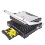 panineuse et Grill Viande robuste inox 2000W GV2000 Noir – Image 3