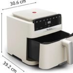 Friteuse À Air 7.5L Jusqu’à 8Portions Écran Tactile Et Façade Amovible Moulinex EZ866AF0 – Image 3