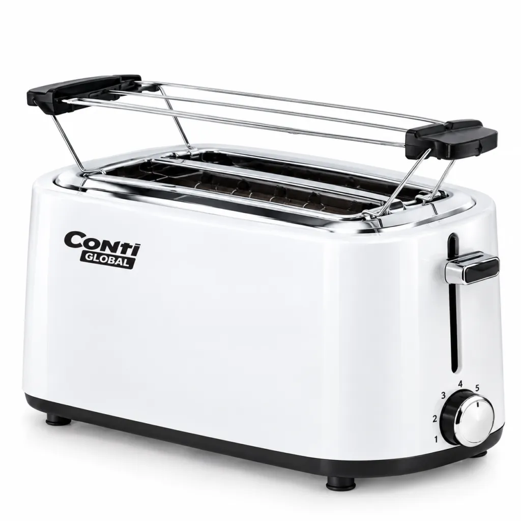 Grille pain géanr Conti Global 750 W 2 tranche CG_TAO133_GS – Image 3