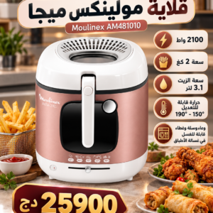 FRITEUSE MOULINEX MEGA 2KG 2100W Moulinex AM481010