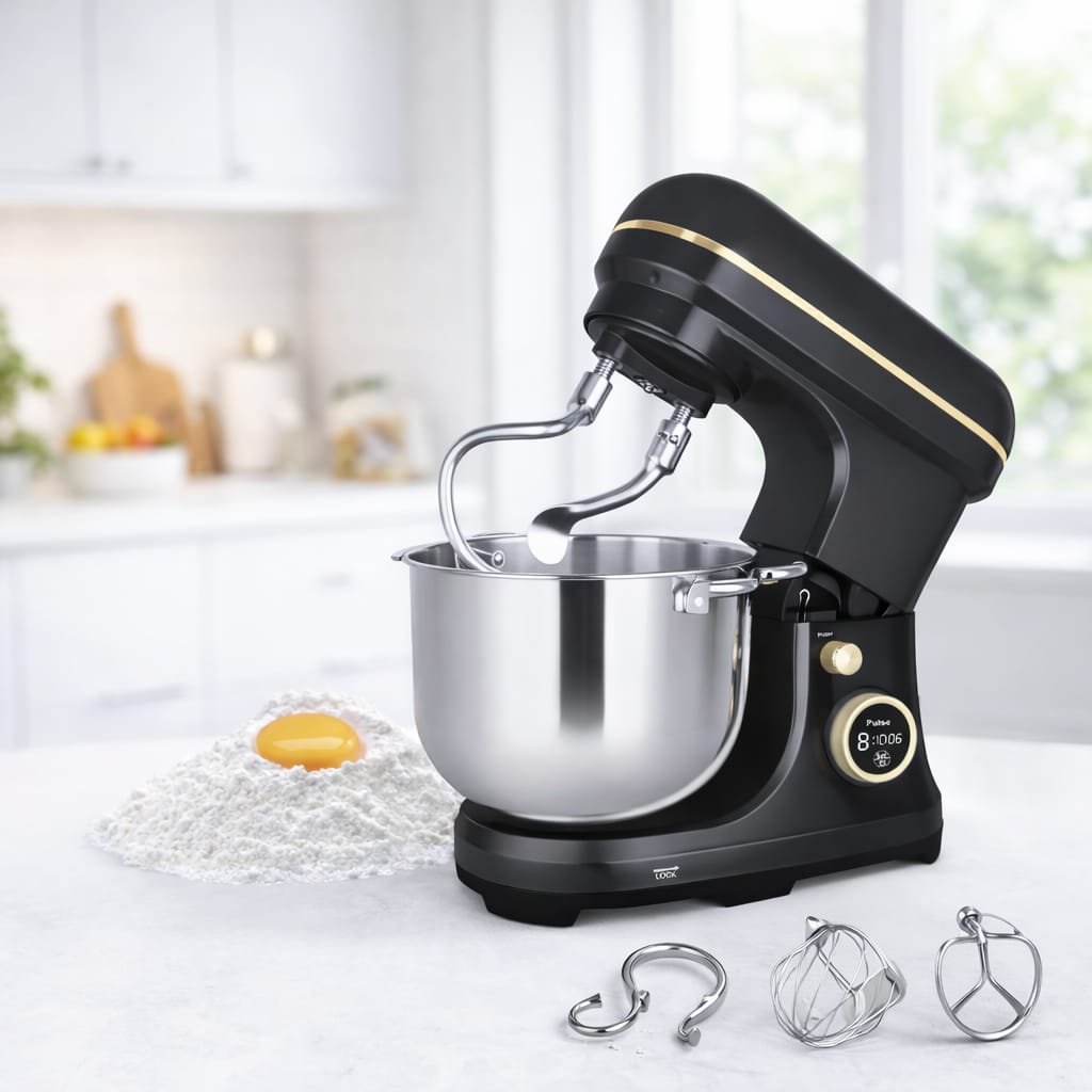 Petrin Double Crochet 10 L 2500W Kitchenlab KT-STM-003 Noir – Image 2