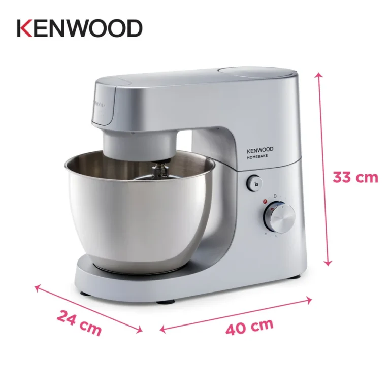 Robot Pétrin Pâtissier Kenwood original 1400W 5 L 6 VitessesPulse HomeBake Kenwood KHH01.000SI – Image 2