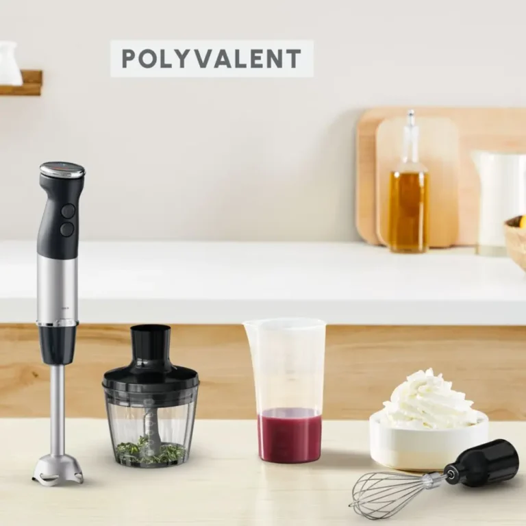 Mixeur Plongeant 1000W Avec Technologie Powelix Et 20 Vitesses Quickchef+ Moulinex DD673810 – Image 8