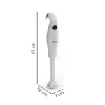 Mixeur Plongeant 350W À Lames Inox Zelkrom Tefal HB12AN10 Blanc – Image 3