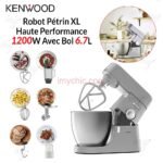 Robot Pétrin XL Haute Performance 1200W Avec Bol 6.7L Chef XL Kenwood KVL4230S – Image 4