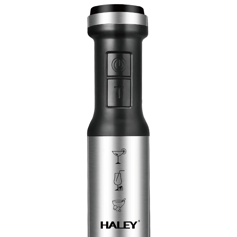 Mixeur plongeant inox 4 en 1 – 1200W 04 Lames HALEY HY-1014 – Image 7